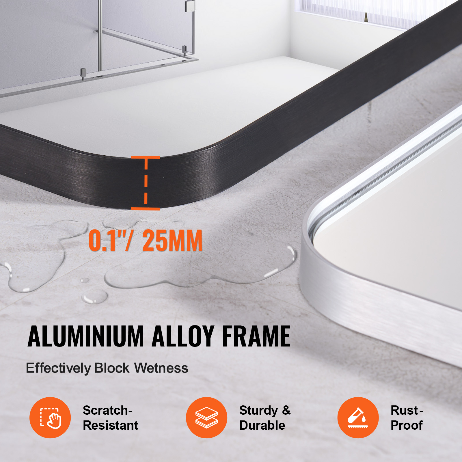 VEVOR Wandspiegel Schminkspieg – Sustainable Living Usa Bewertung und Preis